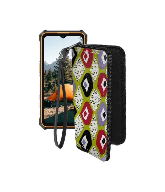 Чохол-гаманець з екошкіри для телефону Ulefone RugKing 3 Pro