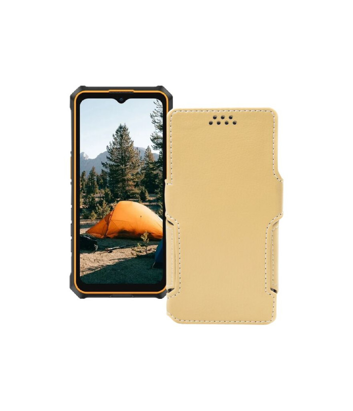 Чохол-книжка з екошкіри для телефону Ulefone RugKing 3 Pro