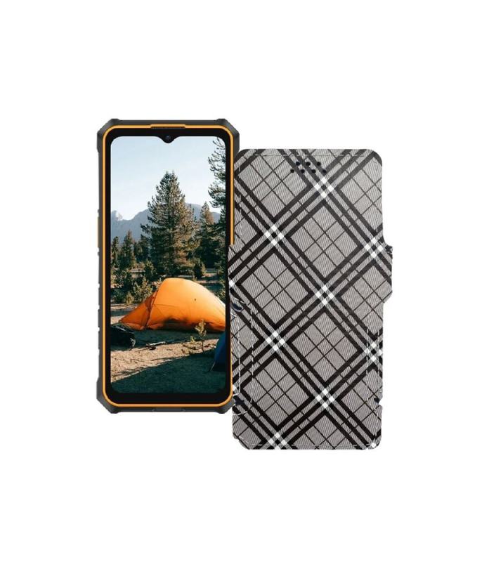 Чохол-книжка з екошкіри для телефону Ulefone RugKing 3 Pro