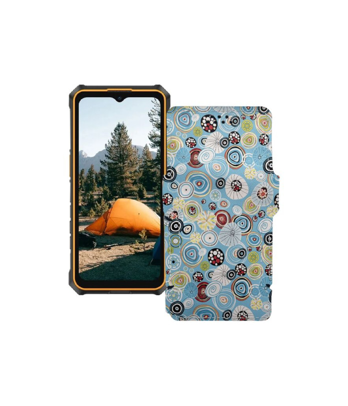 Чохол-книжка з екошкіри для телефону Ulefone RugKing 3 Pro