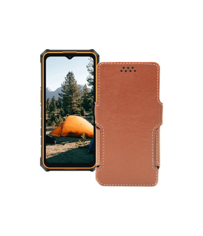 Чохол-книжка з екошкіри для телефону Ulefone RugKing 3 Pro