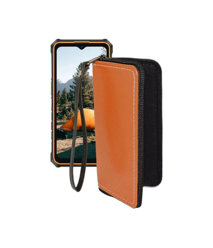 Чохол-гаманець з екошкіри для телефону Ulefone RugKing 3 Pro