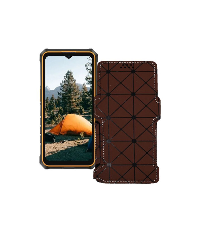 Чохол-книжка з екошкіри для телефону Ulefone RugKing 3 Pro