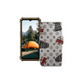 Чохол-книжка з екошкіри для телефону Ulefone RugKing 3 Pro