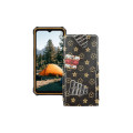Чохол-флип з екошкіри для телефону Ulefone RugKing 3 Pro