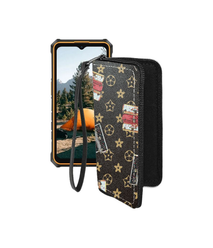 Чохол-гаманець з екошкіри для телефону Ulefone RugKing 3 Pro