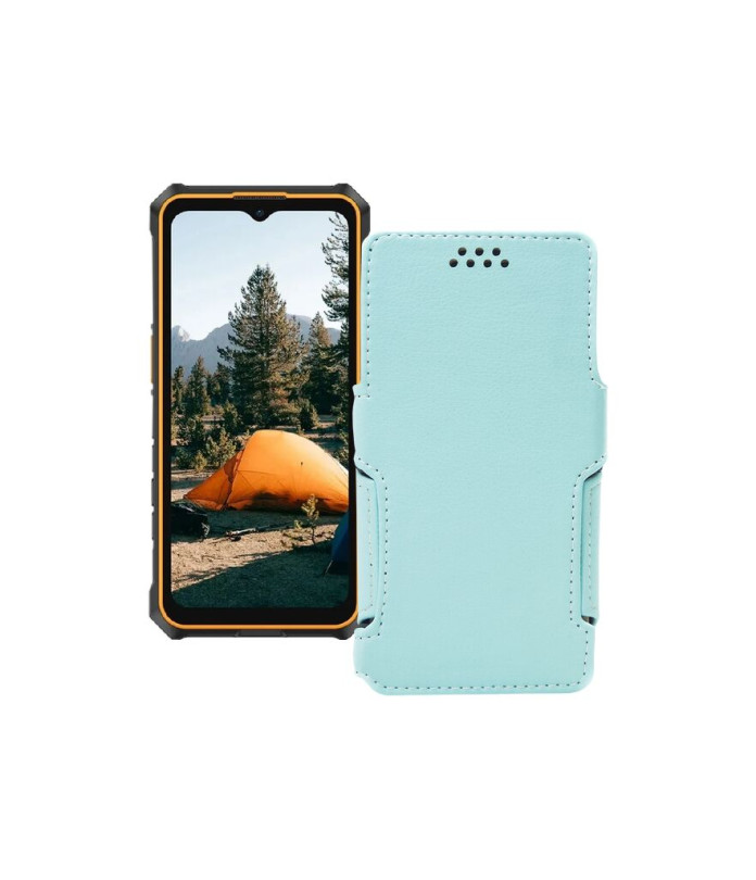 Чохол-книжка з екошкіри для телефону Ulefone RugKing 3 Pro