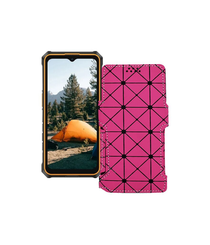 Чохол-книжка з екошкіри для телефону Ulefone RugKing 3 Pro