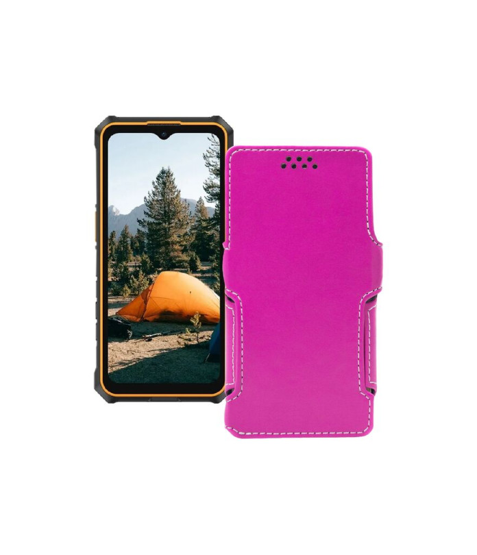 Чохол-книжка з екошкіри для телефону Ulefone RugKing 3 Pro