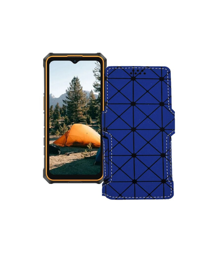 Чохол-книжка з екошкіри для телефону Ulefone RugKing 3 Pro