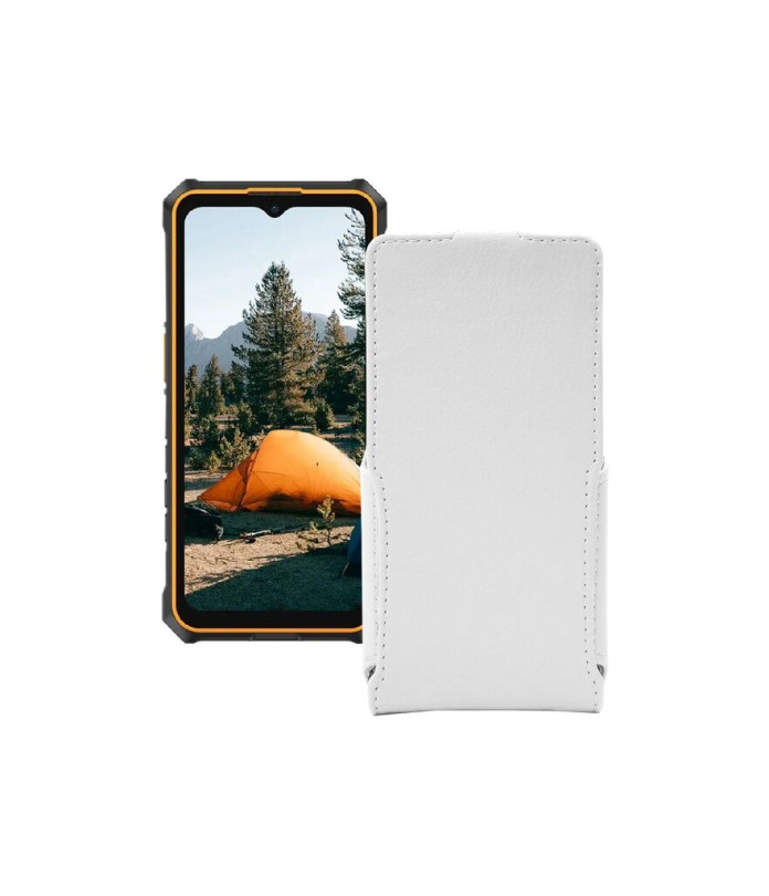 Чохол-флип з екошкіри для телефону Ulefone RugKing 3 Pro