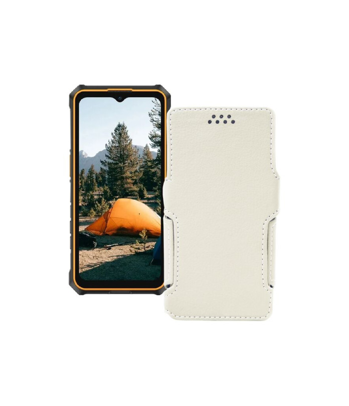 Чохол-книжка з екошкіри для телефону Ulefone RugKing 3 Pro