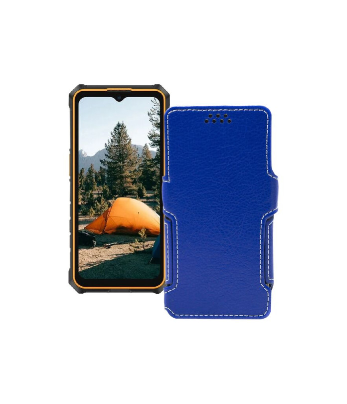 Чохол-книжка з екошкіри для телефону Ulefone RugKing 3 Pro