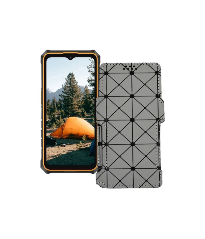 Чохол-книжка з екошкіри для телефону Ulefone RugKing 3 Pro