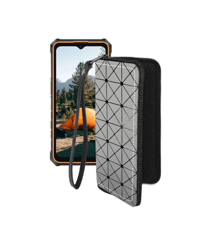 Чохол-гаманець з екошкіри для телефону Ulefone RugKing 3 Pro