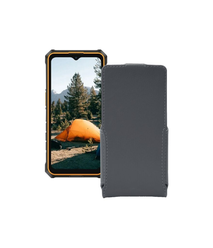 Чохол-флип з екошкіри для телефону Ulefone RugKing 3 Pro