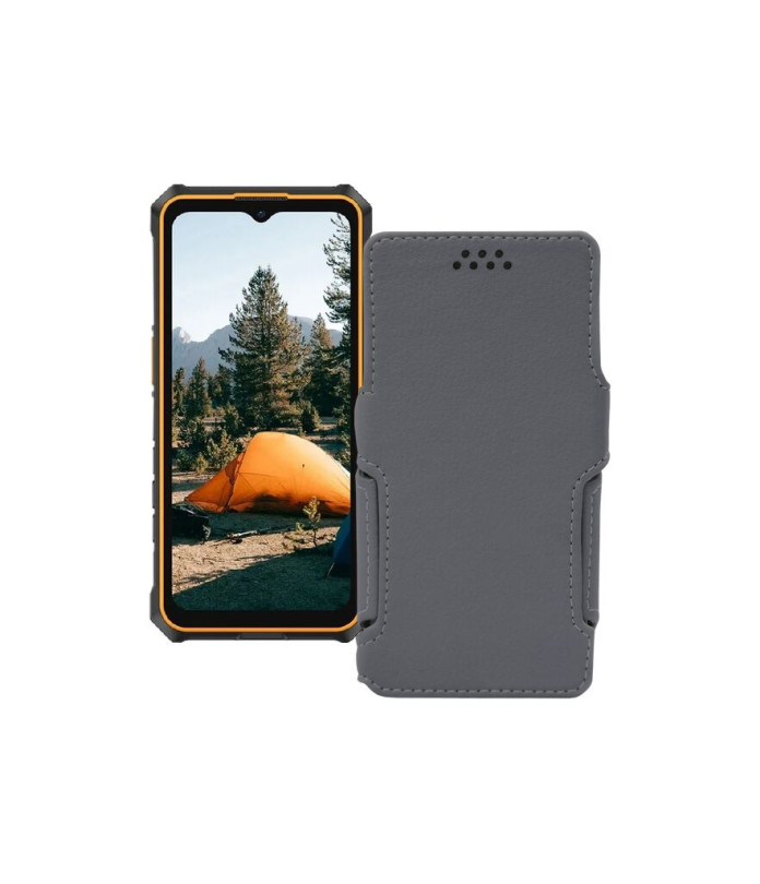 Чохол-книжка з екошкіри для телефону Ulefone RugKing 3 Pro