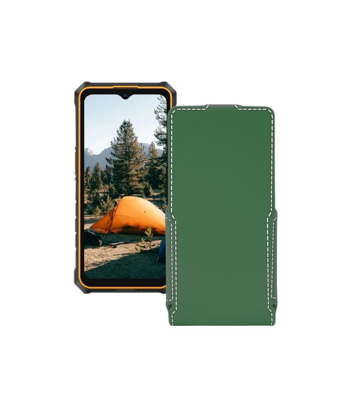Чохол-флип з екошкіри для телефону Ulefone RugKing 3 Pro