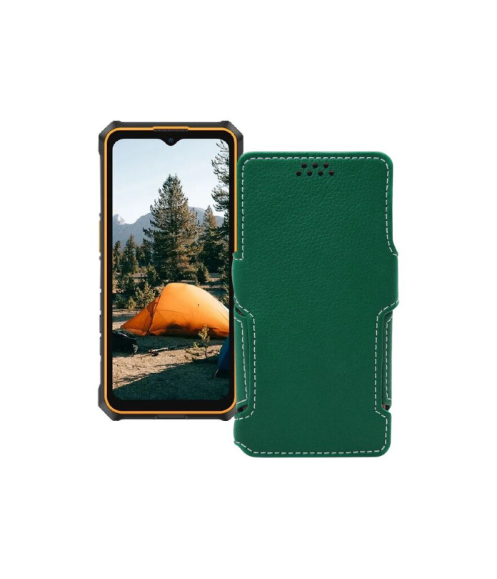 Чохол-книжка з екошкіри для телефону Ulefone RugKing 3 Pro
