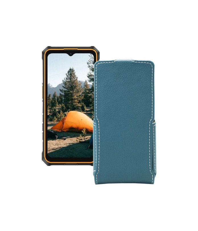 Чохол-флип з екошкіри для телефону Ulefone RugKing 3 Pro