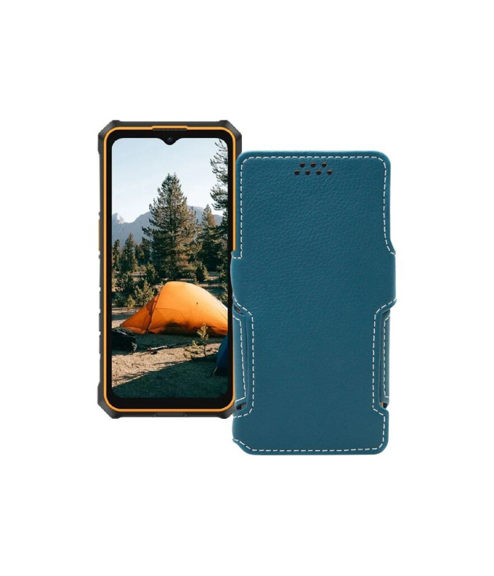 Чохол-книжка з екошкіри для телефону Ulefone RugKing 3 Pro