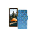 Чохол-книжка з екошкіри для телефону Ulefone RugKing 3 Pro