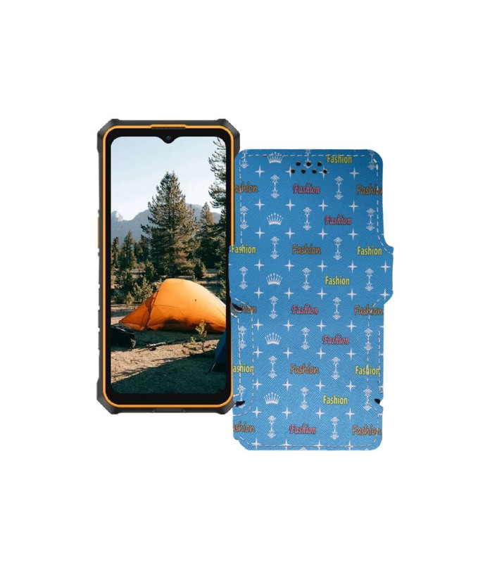 Чохол-книжка з екошкіри для телефону Ulefone RugKing 3 Pro