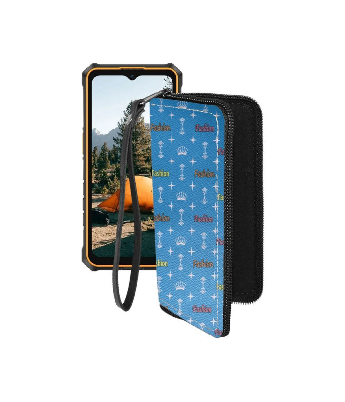 Чохол-гаманець з екошкіри для телефону Ulefone RugKing 3 Pro