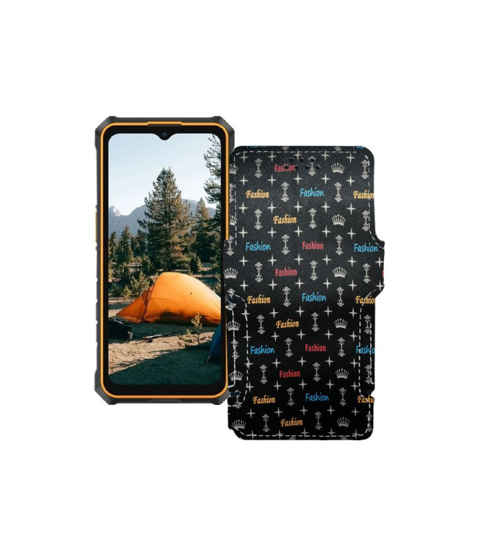 Чохол-книжка з екошкіри для телефону Ulefone RugKing 3 Pro