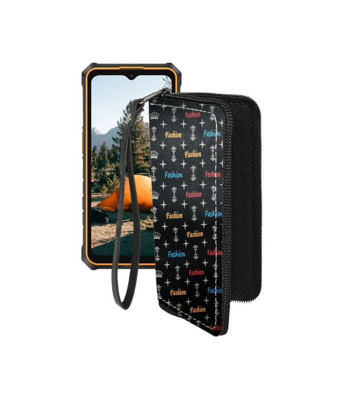 Чохол-гаманець з екошкіри для телефону Ulefone RugKing 3 Pro