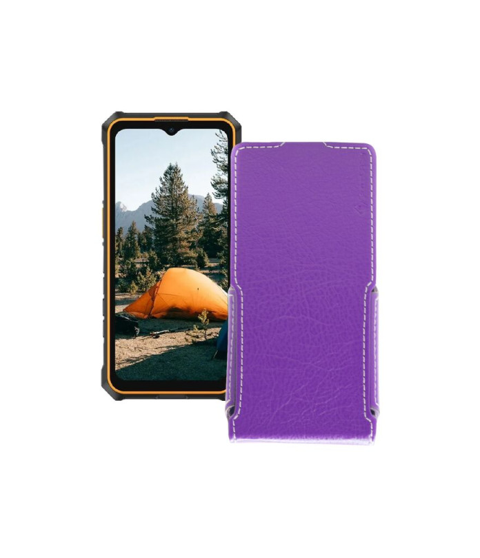 Чохол-флип з екошкіри для телефону Ulefone RugKing 3 Pro