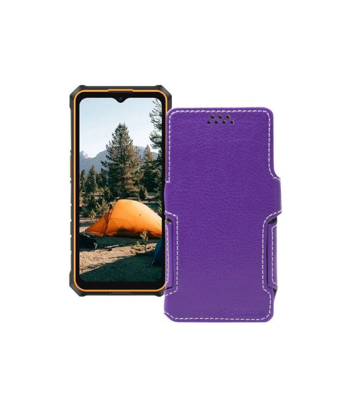 Чохол-книжка з екошкіри для телефону Ulefone RugKing 3 Pro