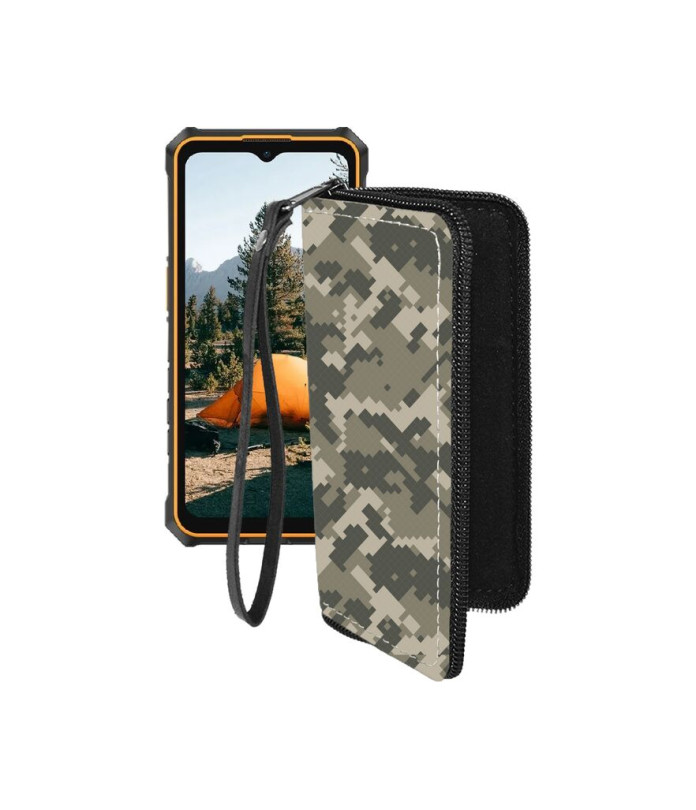 Чохол-гаманець з екошкіри для телефону Ulefone RugKing 3 Pro