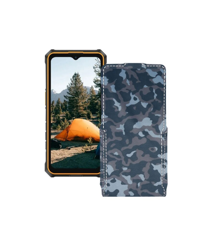 Чохол-флип з екошкіри для телефону Ulefone RugKing 3 Pro