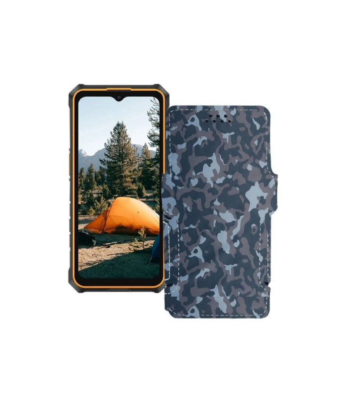 Чохол-книжка з екошкіри для телефону Ulefone RugKing 3 Pro