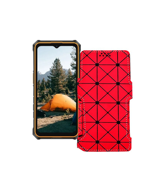 Чохол-книжка з екошкіри для телефону Ulefone RugKing 3 Pro