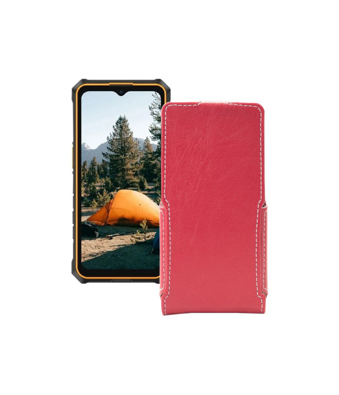 Чохол-флип з екошкіри для телефону Ulefone RugKing 3 Pro