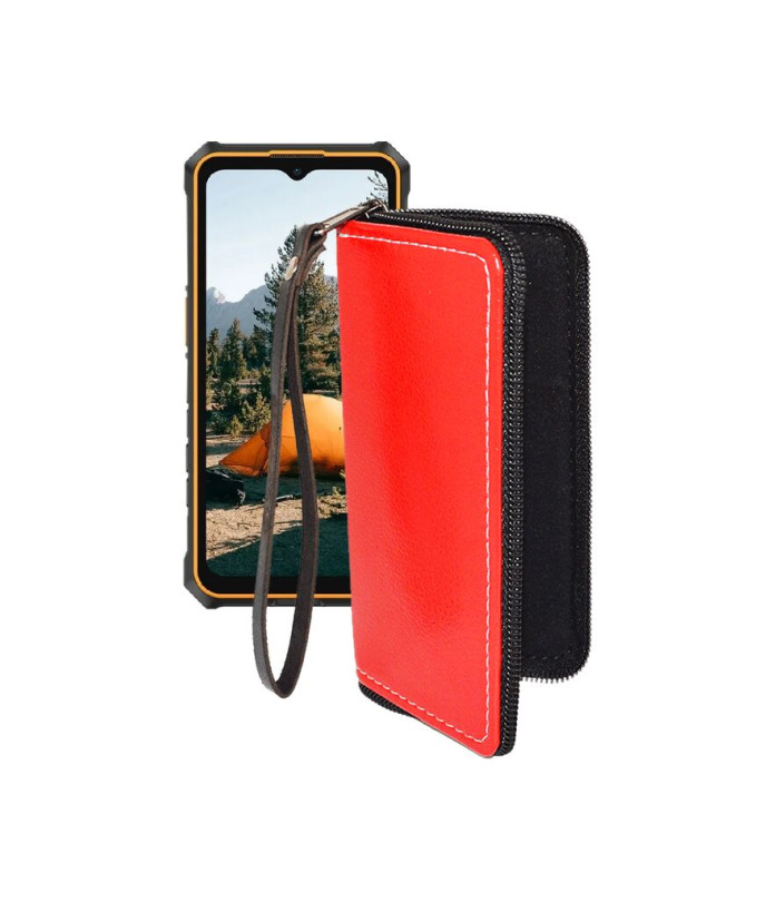 Чохол-гаманець з екошкіри для телефону Ulefone RugKing 3 Pro