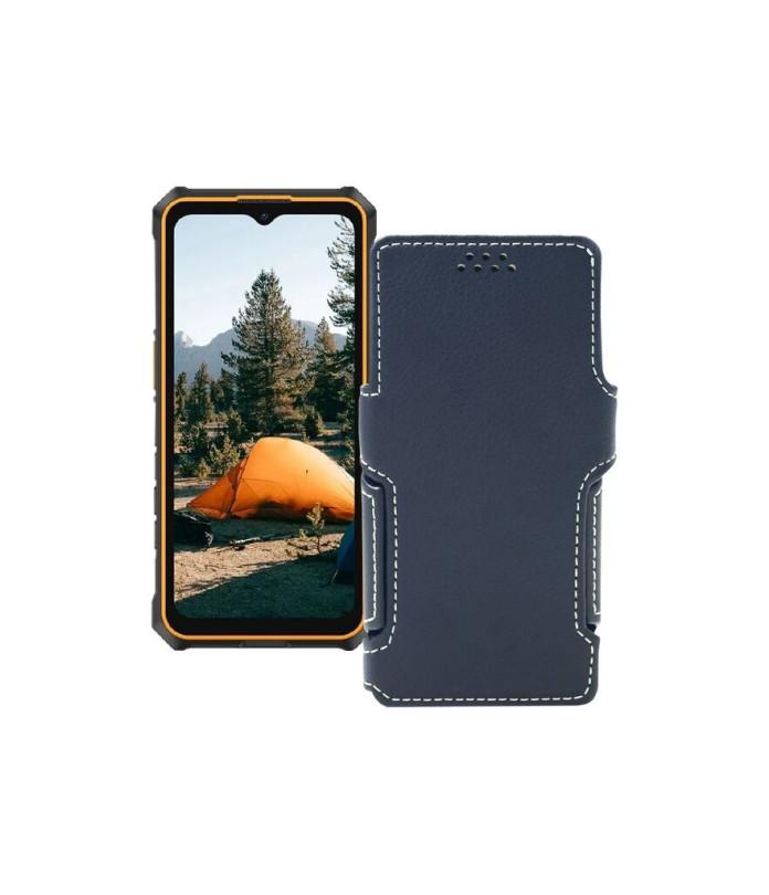 Чохол-книжка з екошкіри для телефону Ulefone RugKing 3 Pro