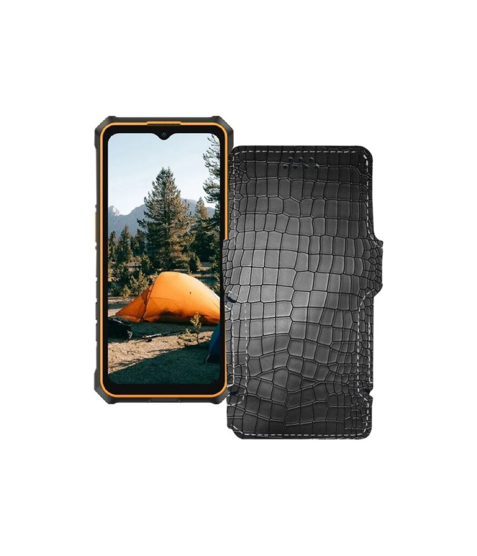 Чохол-книжка з екошкіри для телефону Ulefone RugKing 3 Pro