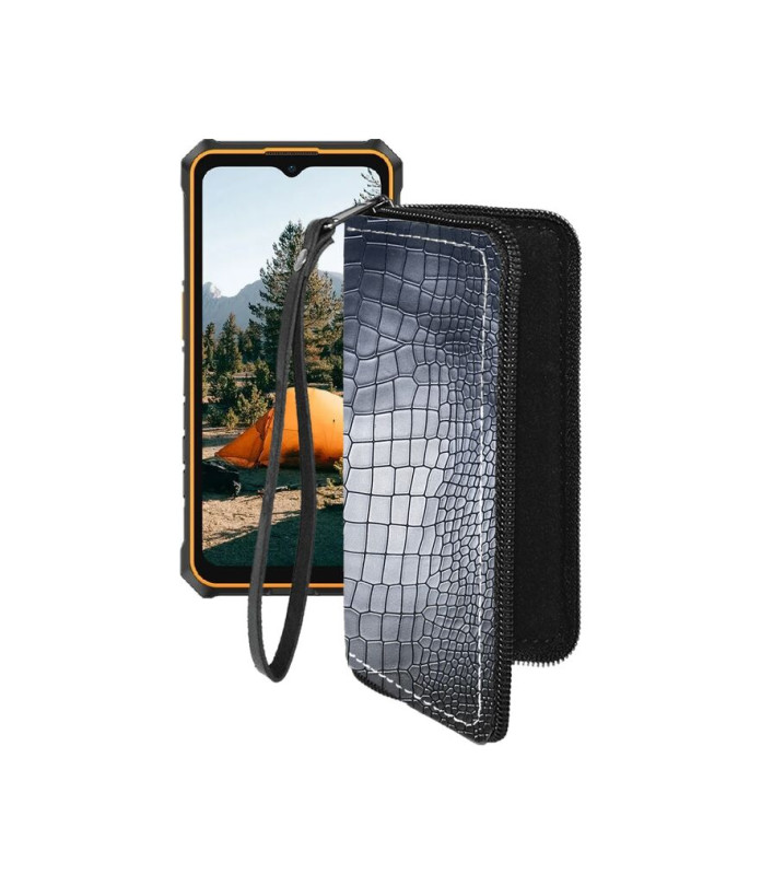 Чохол-гаманець з екошкіри для телефону Ulefone RugKing 3 Pro
