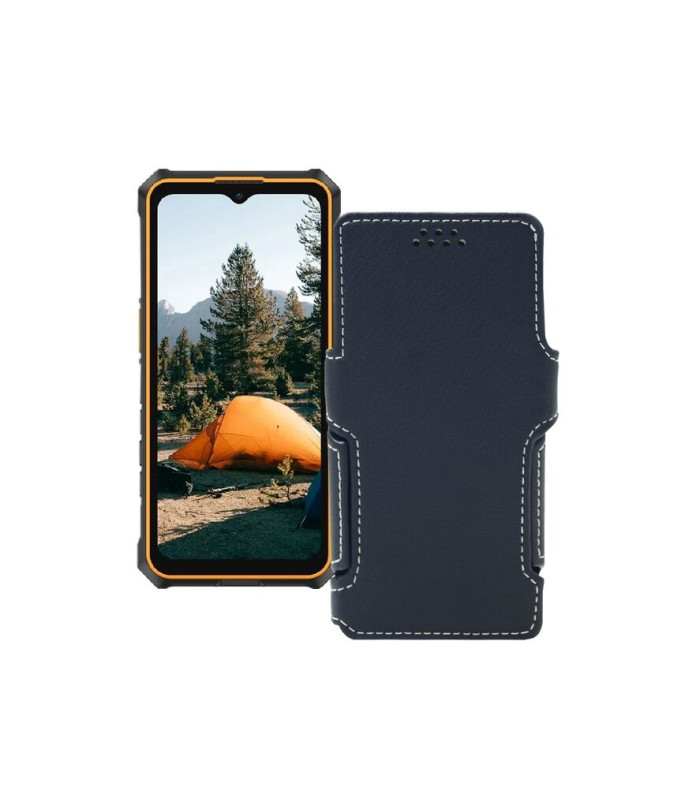 Чохол-книжка з екошкіри для телефону Ulefone RugKing 3 Pro