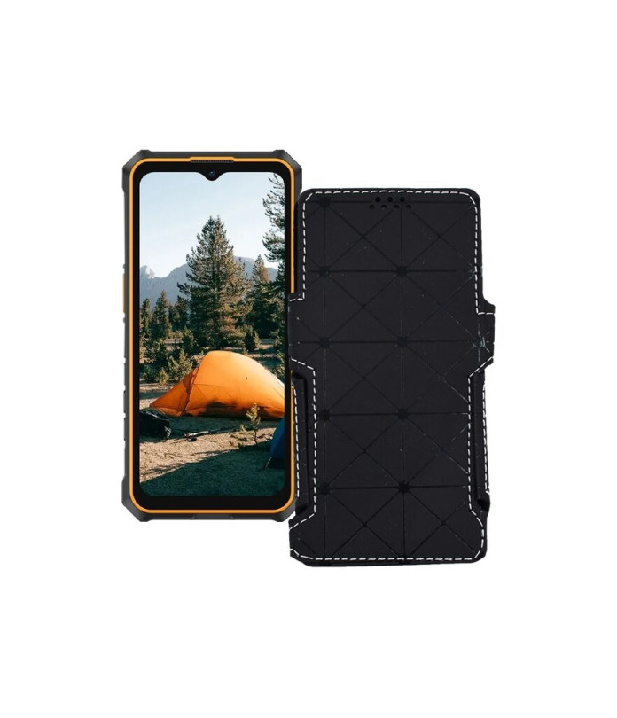 Чохол-книжка з екошкіри для телефону Ulefone RugKing 3 Pro