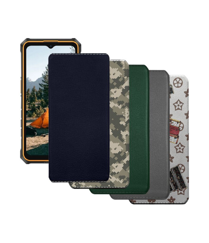 Накладка з екошкіри для телефону Ulefone RugKing 3 Pro