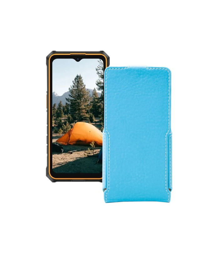 Чохол-флип з екошкіри для телефону Ulefone RugKing 3 Pro