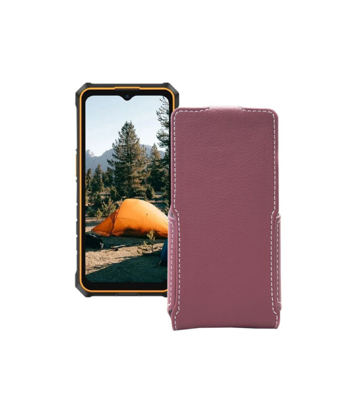 Чохол-флип з екошкіри для телефону Ulefone RugKing 3 Pro