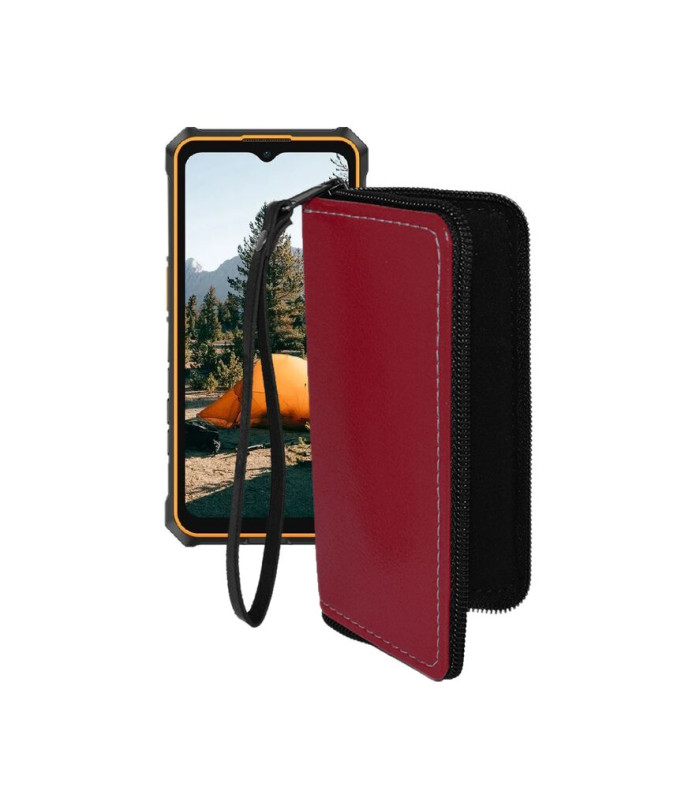 Чохол-гаманець з екошкіри для телефону Ulefone RugKing 3 Pro