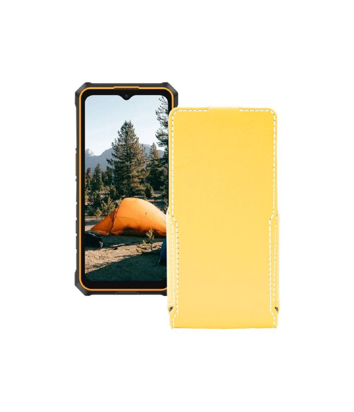 Чохол-флип з екошкіри для телефону Ulefone RugKing 3 Pro