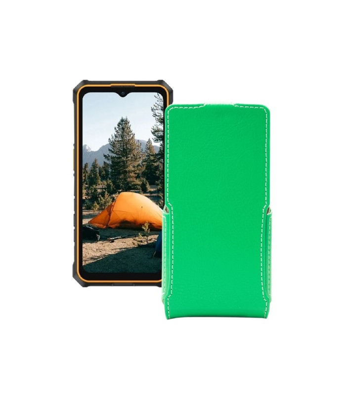 Чохол-флип з екошкіри для телефону Ulefone RugKing 3 Pro