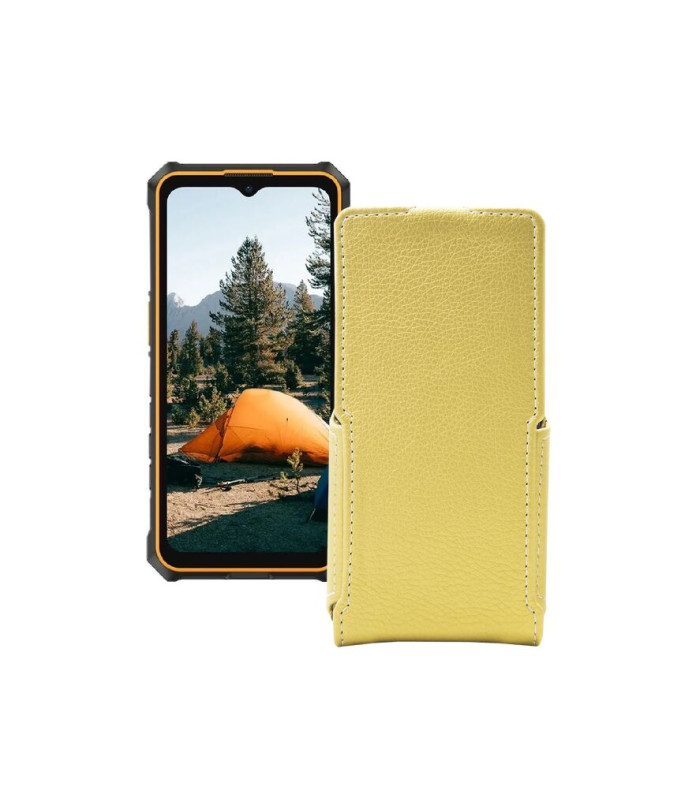 Чохол-флип з екошкіри для телефону Ulefone RugKing 3 Pro
